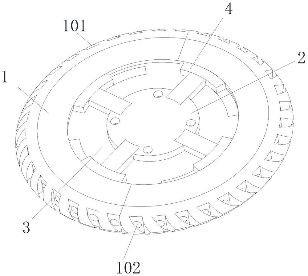 Diamond saw blade and laser welding preparation method thereof