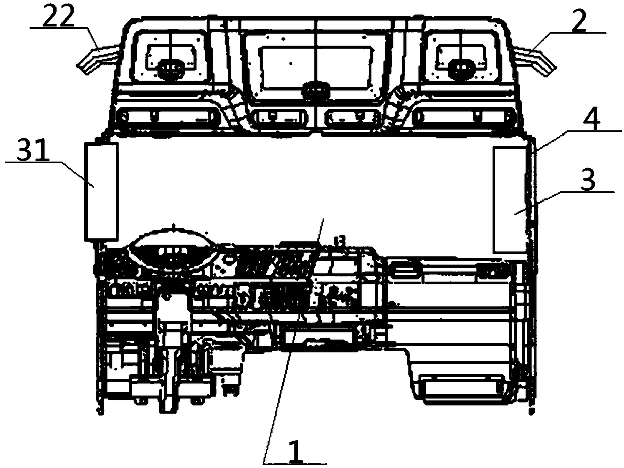 Camera-based modular electronic exterior mirror system and use method thereof, commercial vehicle