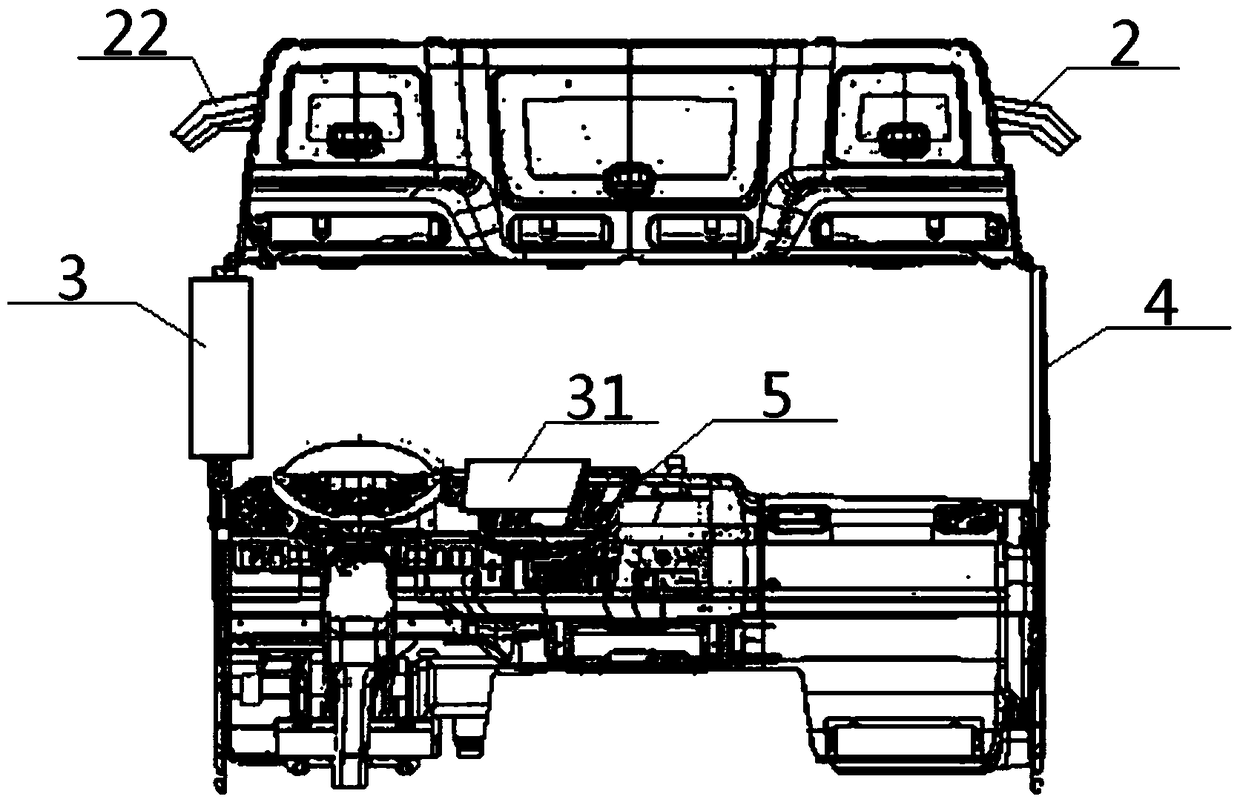 Camera-based modular electronic exterior mirror system and use method thereof, commercial vehicle