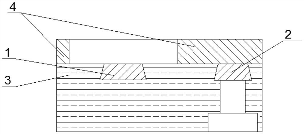 Alignment method of photoetching process