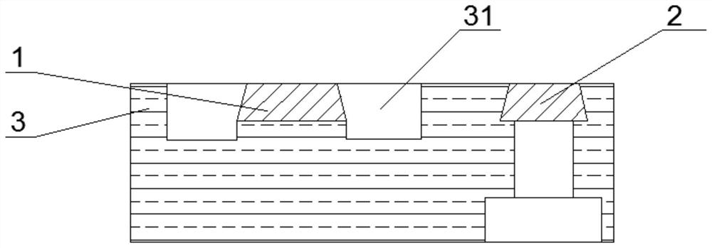 Alignment method of photoetching process