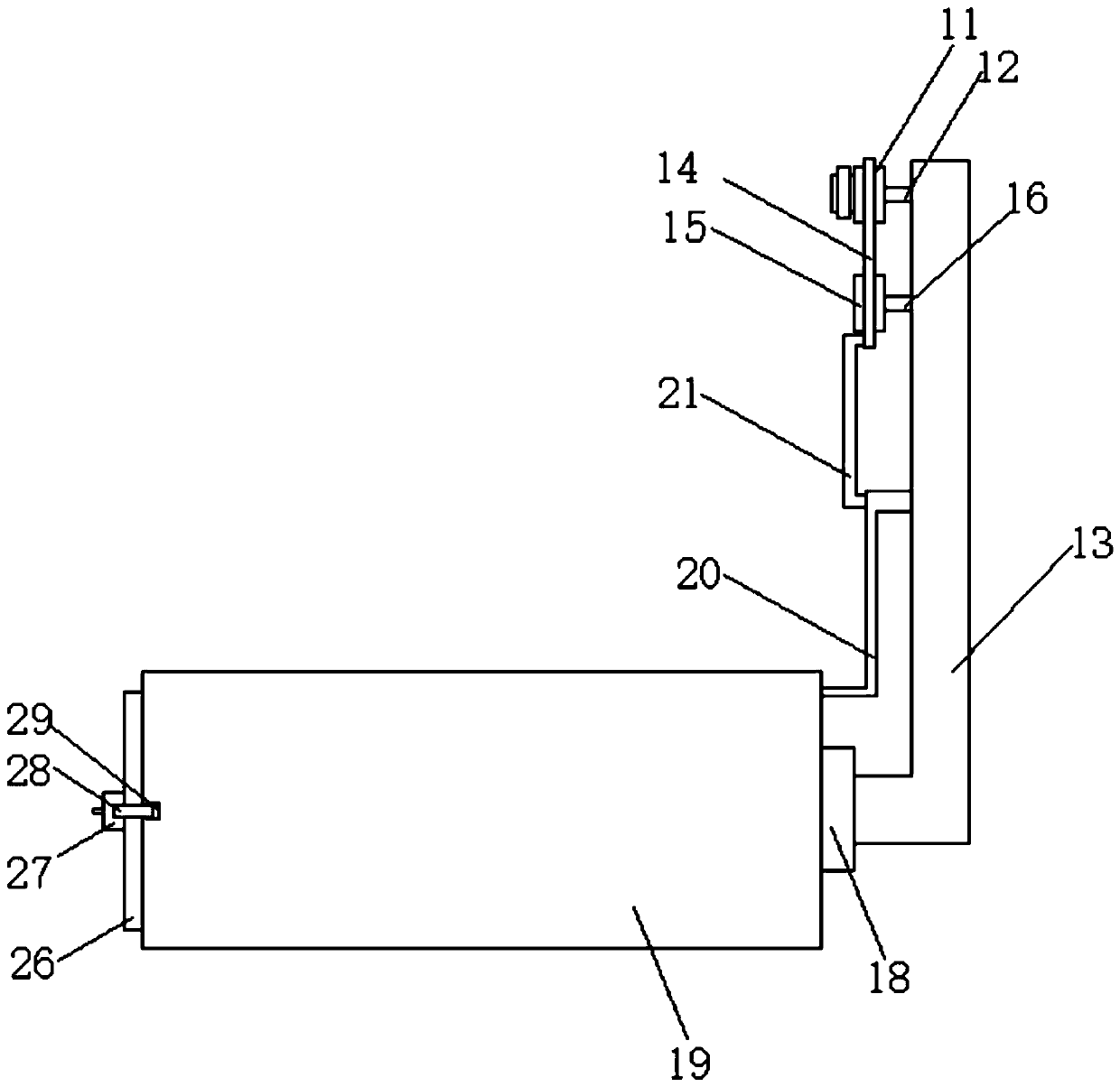 Ultrasonic cleaning device for etching