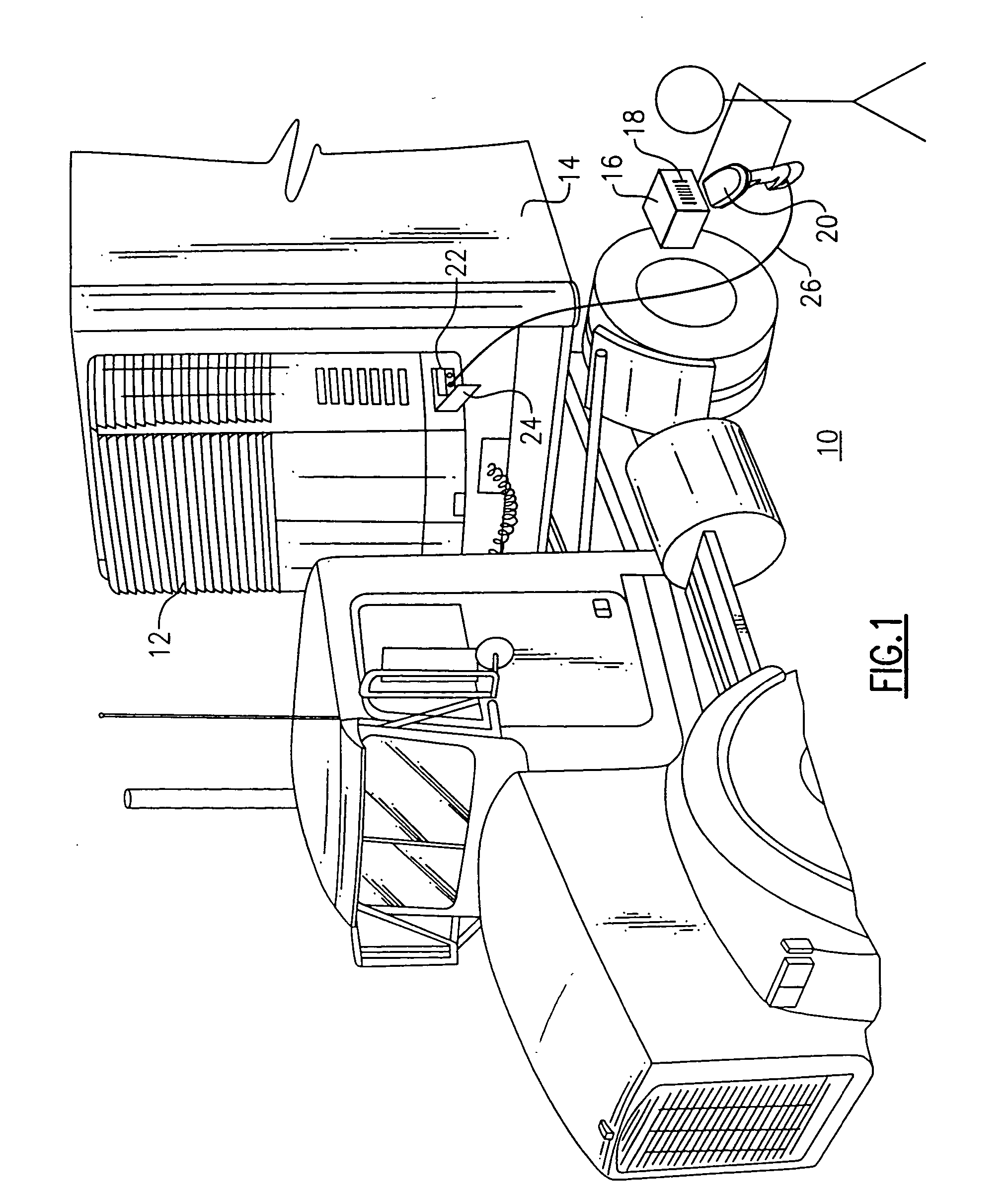 System for identifying transported goods