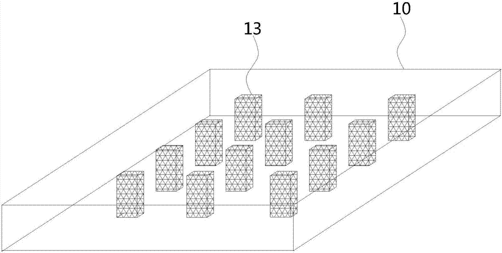 Stretchable ultrasonic transducer array