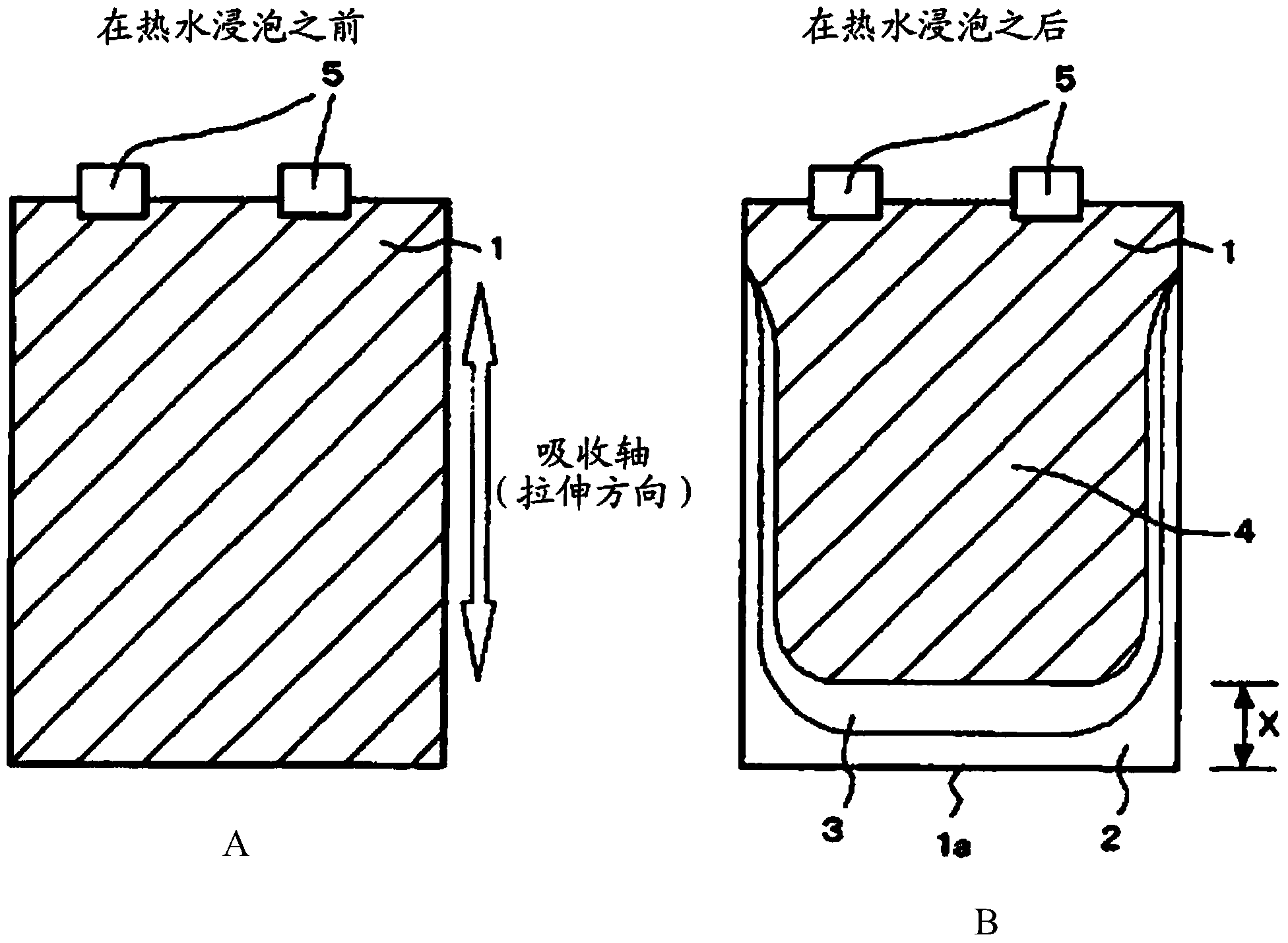 Polarizing plate and image display device having same