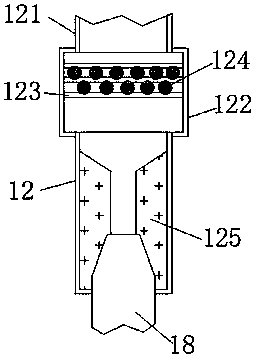 Effusion treatment device in neurosurgery clinic