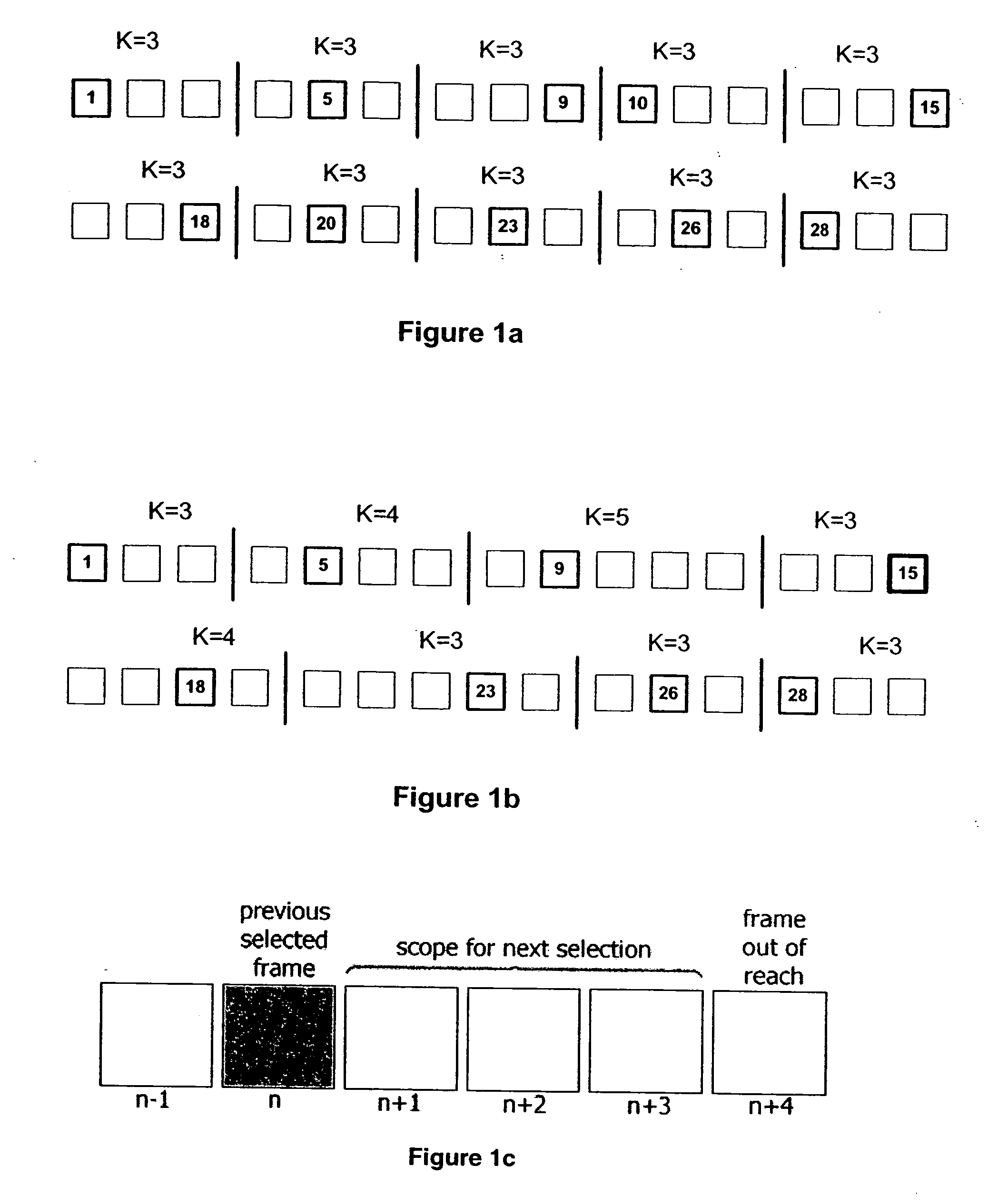 Constructing image panorama using frame selection