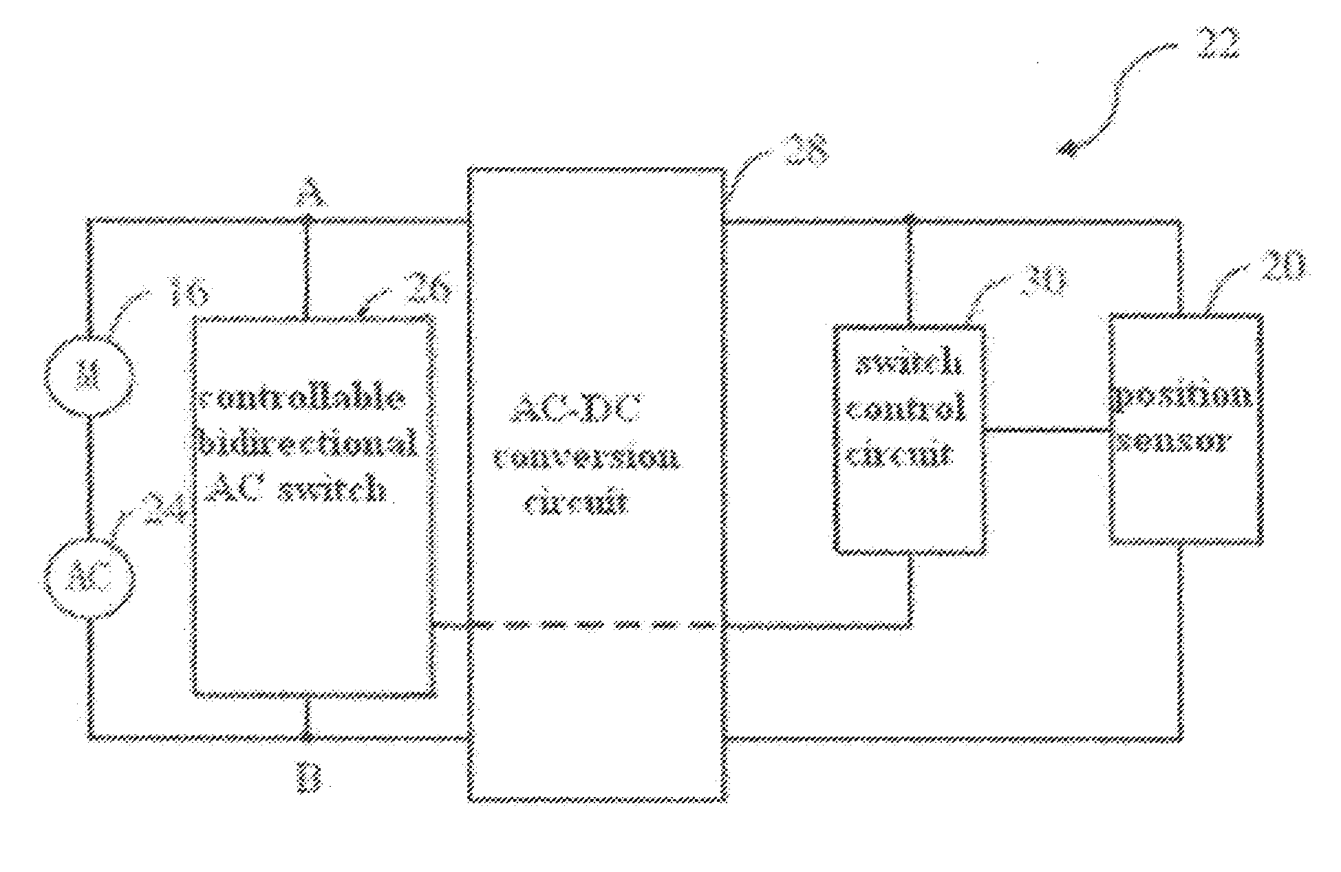 Magnetic sensor and an integrated circuit