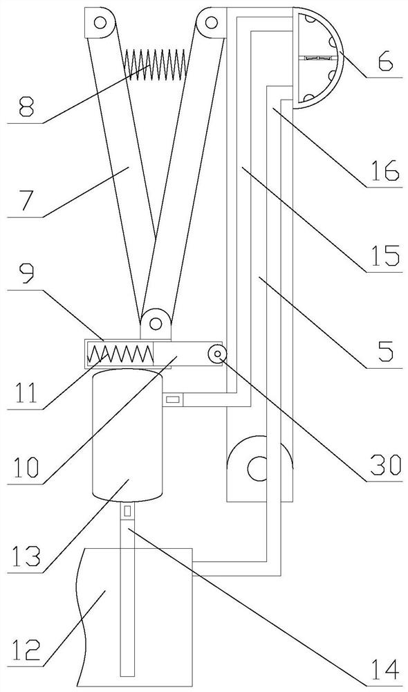 Automatic punching device for plastic products