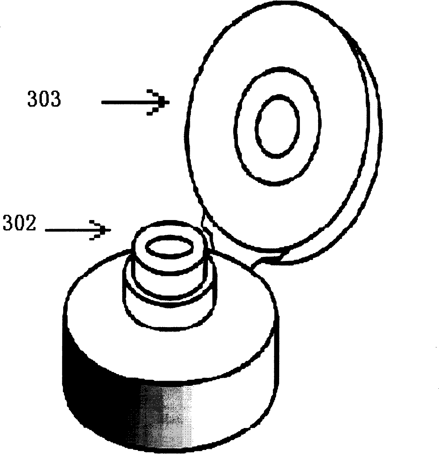 Individual soldier water purifier applying composite nano water purifying material