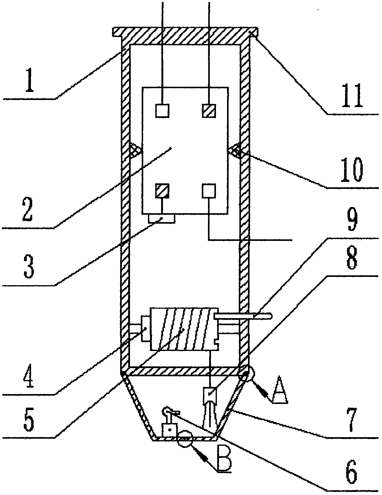 Intelligent humidity detection device in agricultural environment