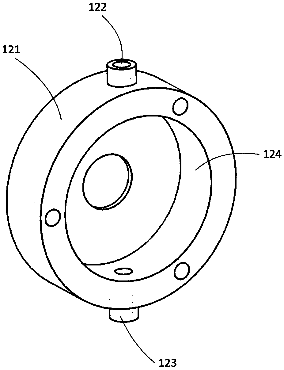 Conveying device applied to 3D printing