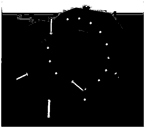 Combined type aerostatic bearing support mechanism