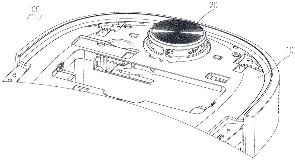 Radar assembly and sweeping robot