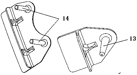 Installation structure for airplane oxygen bottle