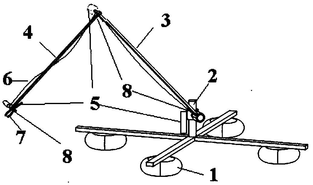 Nondestructive testing method and system for external field airplane surface honeycomb structure corrosion damage