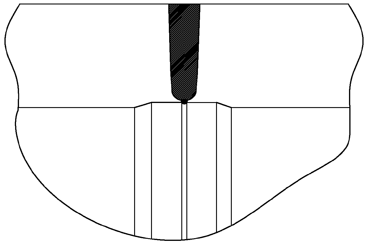 Water storage tank circular seam structure and manufacturing method thereof