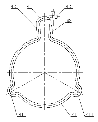 Automotive pull type clutch bearing disk assembly