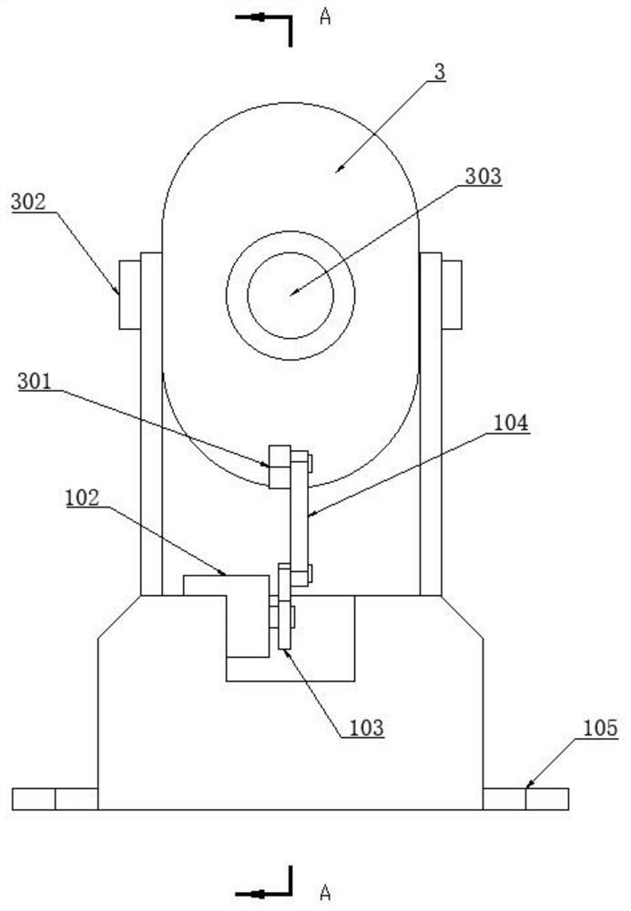 Landscape lamp and picture conversion mechanism thereof