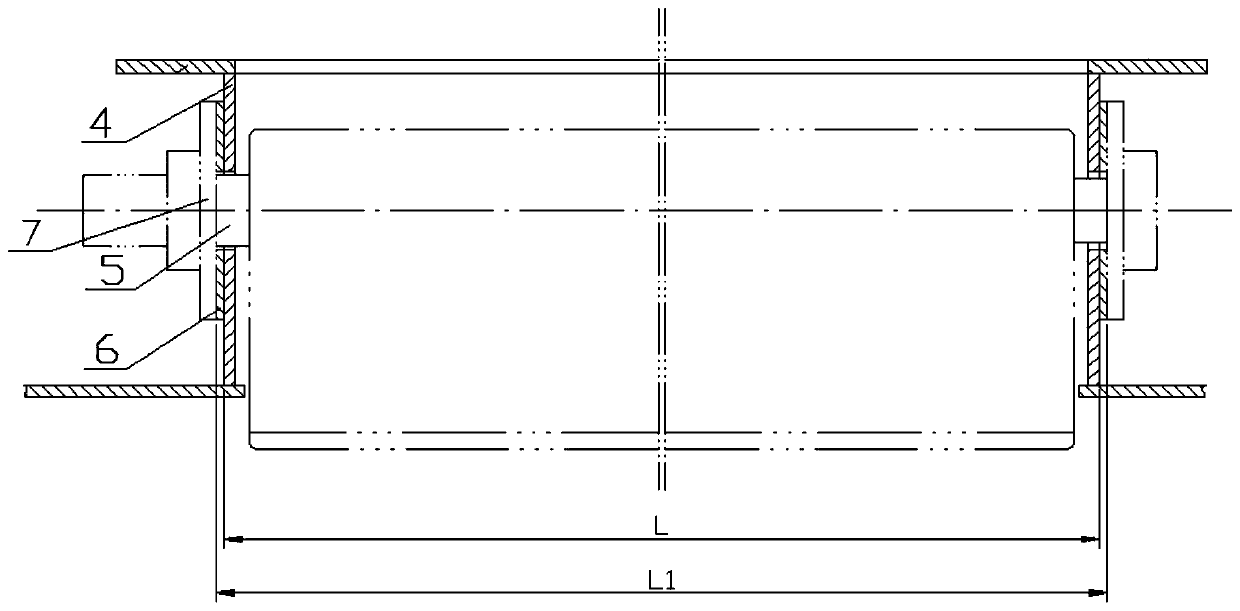 Measuring tool and method for measuring thickness of adjusting gasket of guide vane equipment