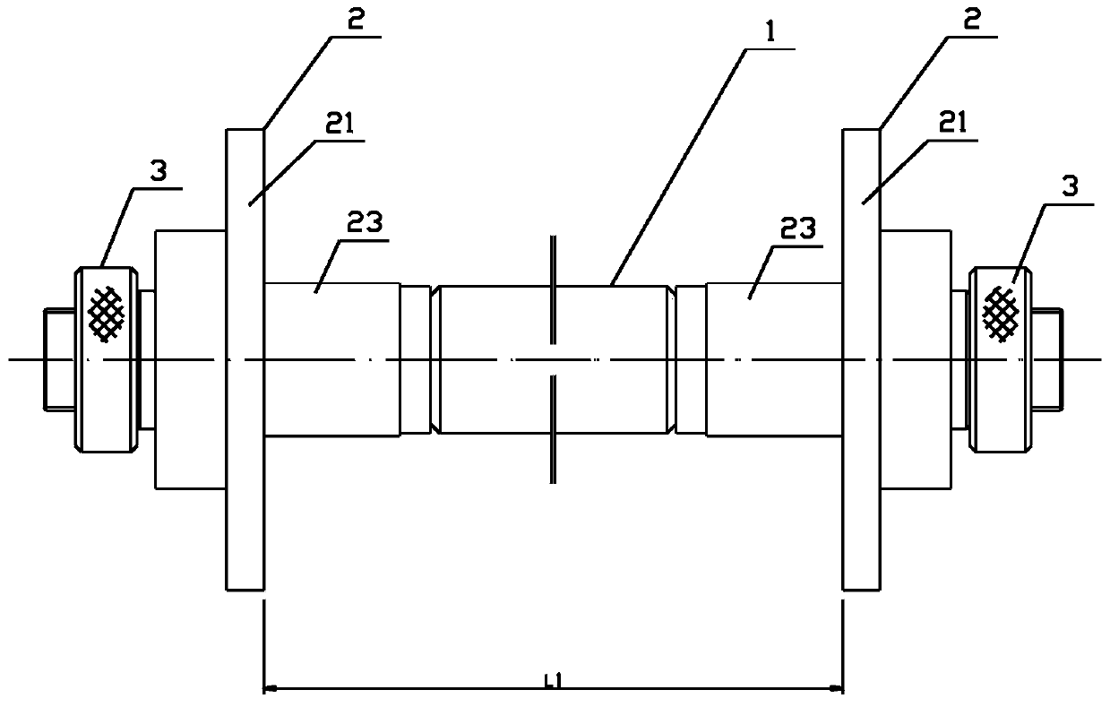 Measuring tool and method for measuring thickness of adjusting gasket of guide vane equipment