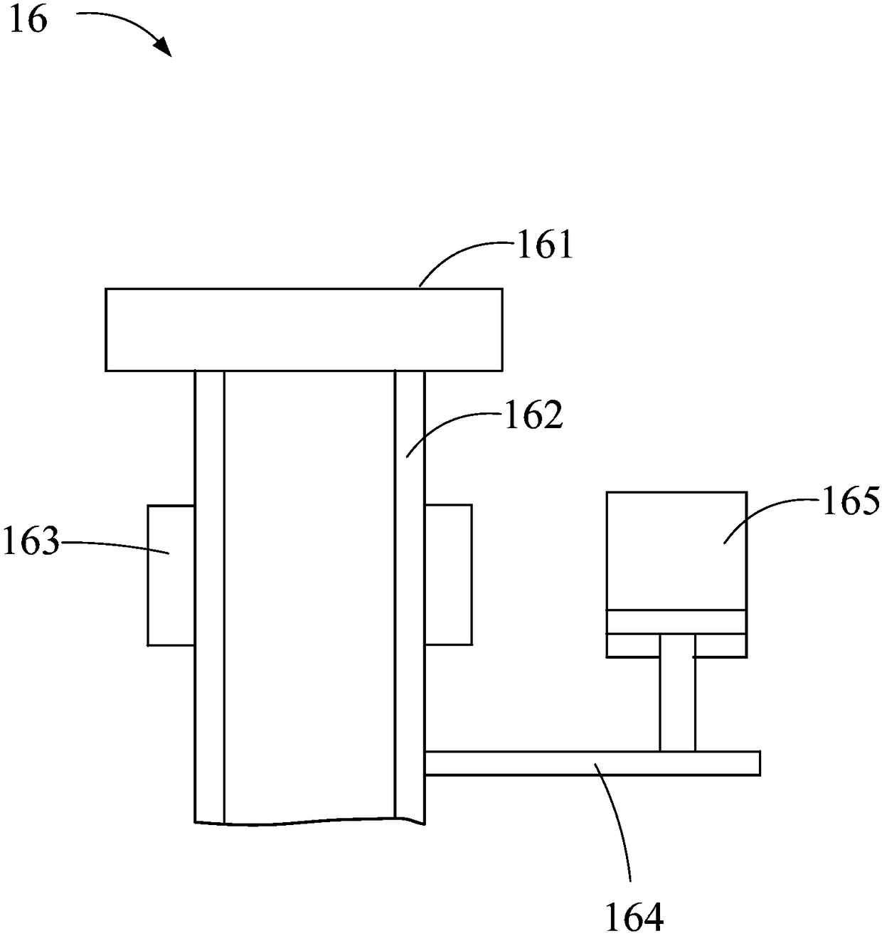 Gas filling device for wafer box and gas filling system