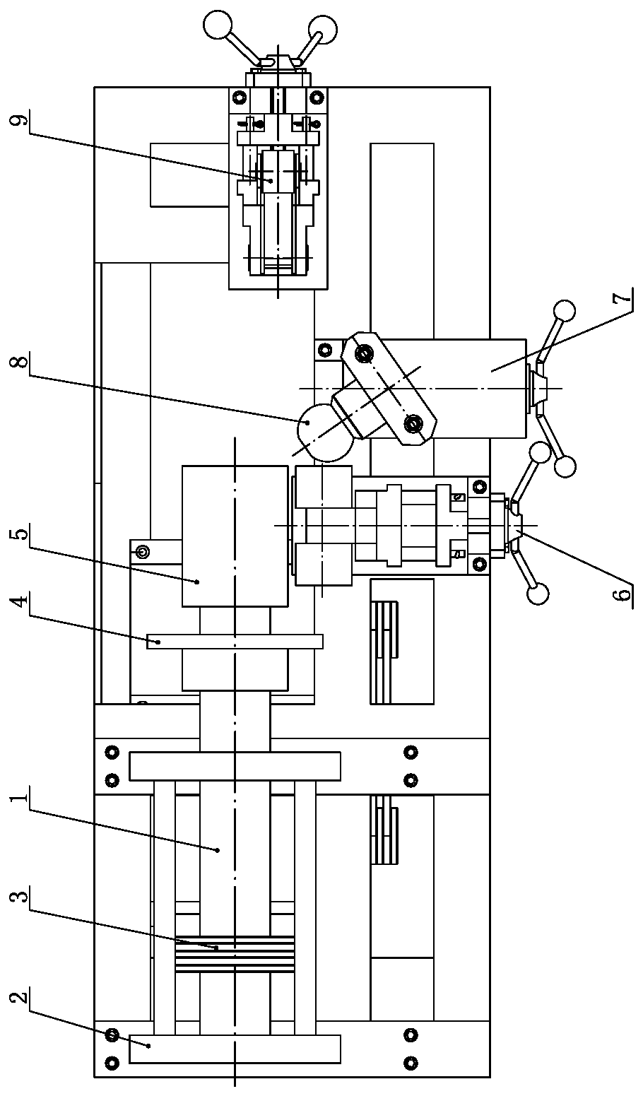 Edge folding mechanism for circular ports and method for edge folding of circular ports