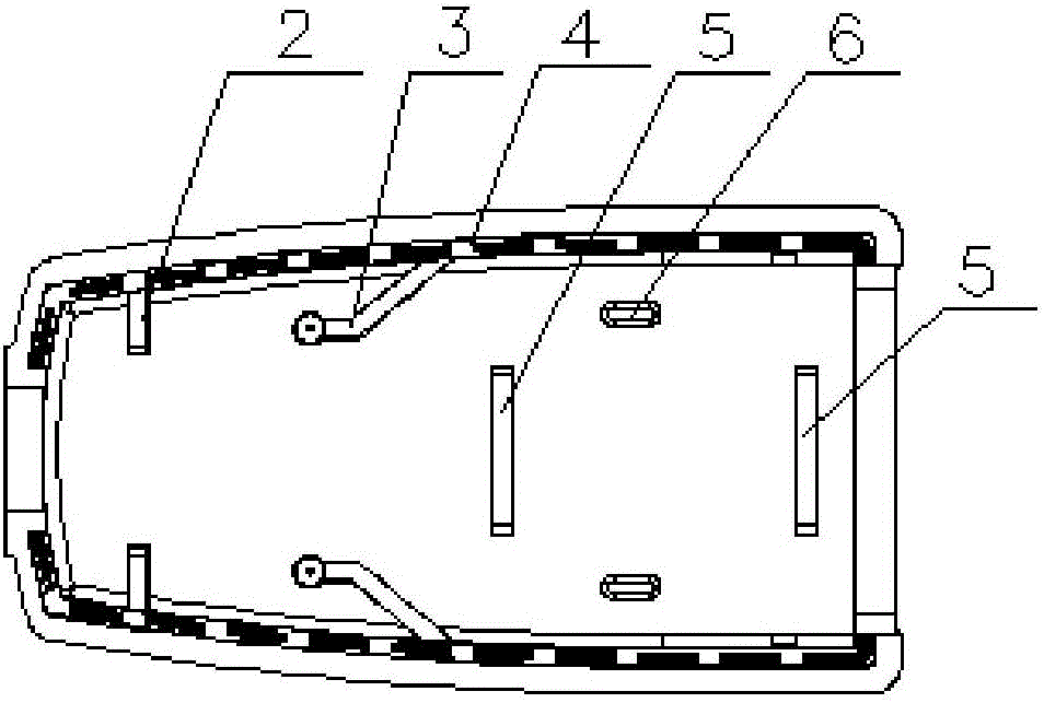 USB upper shell body with longer service life