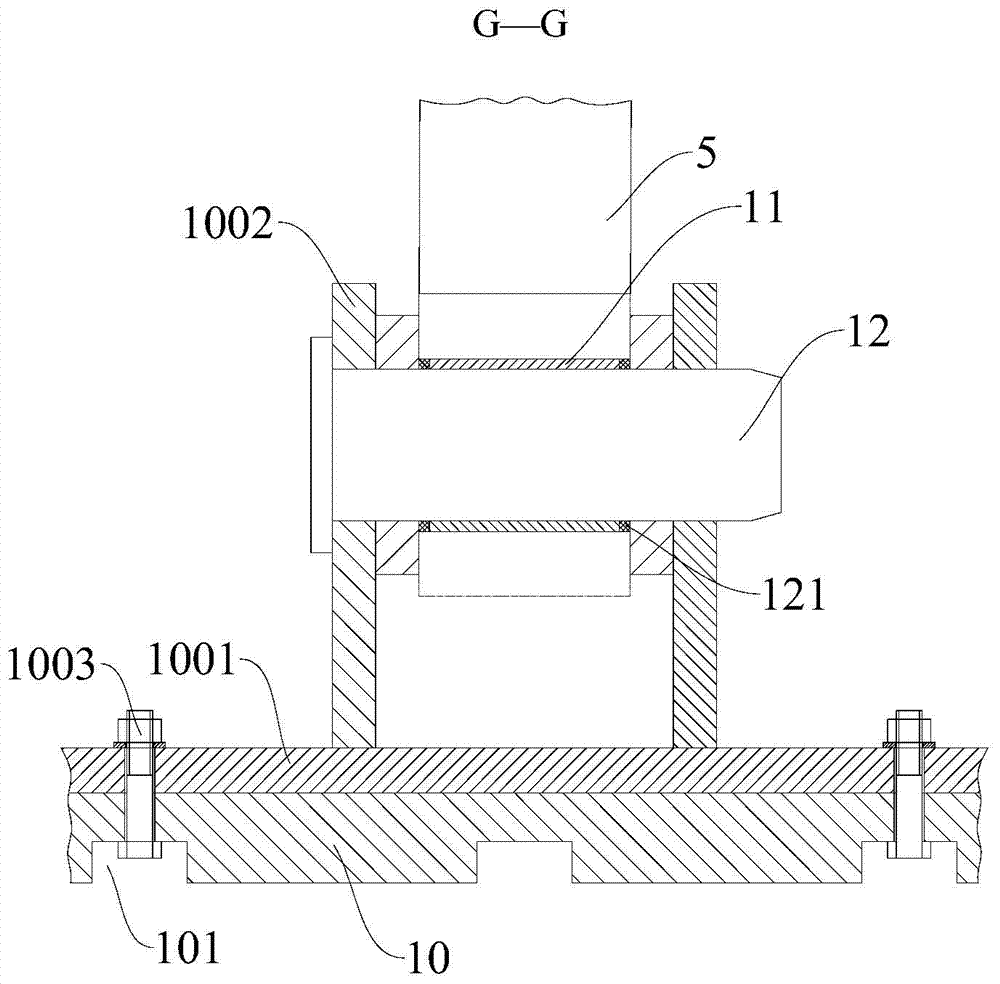 Shaft sleeve abrasion testing system