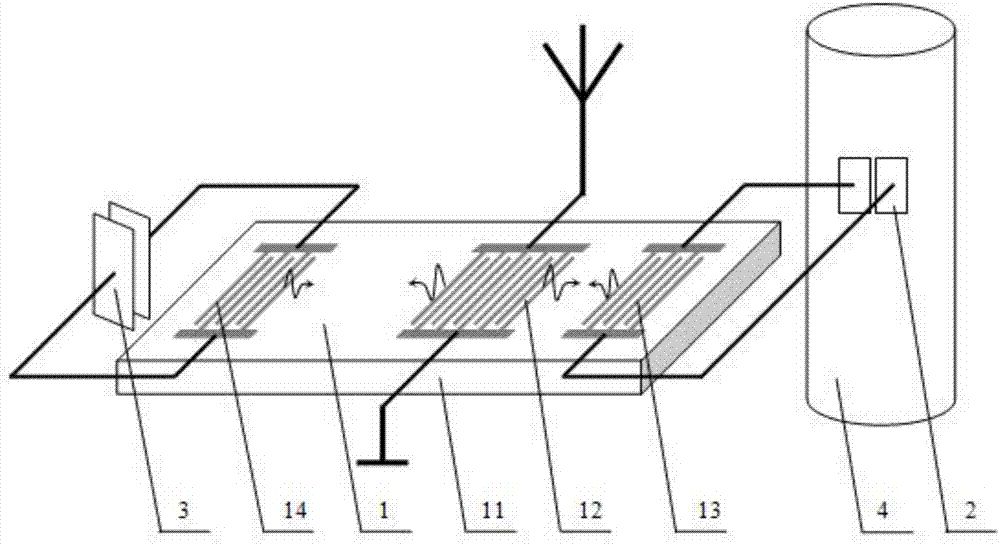 Rebar corrosion monitoring sensor based on acoustic surface wave