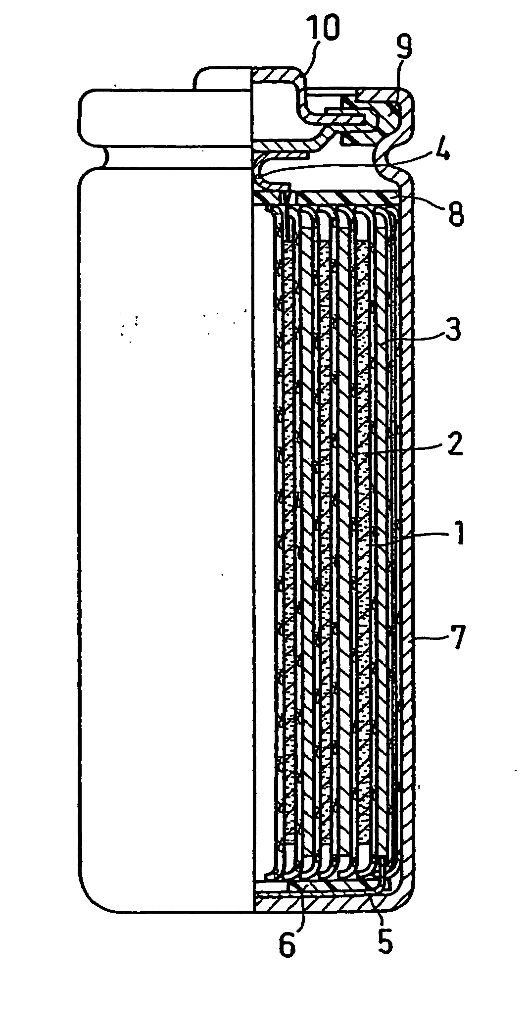 Negative electrode current collector, negative electrode using the same, and non aqueous electrolytic secondary cell