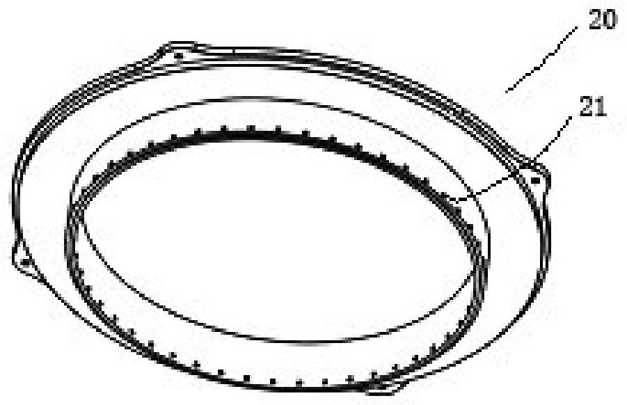 Cavity lining device for improving PECVD (plasma enhanced chemical vapor deposition) cleaning efficiency