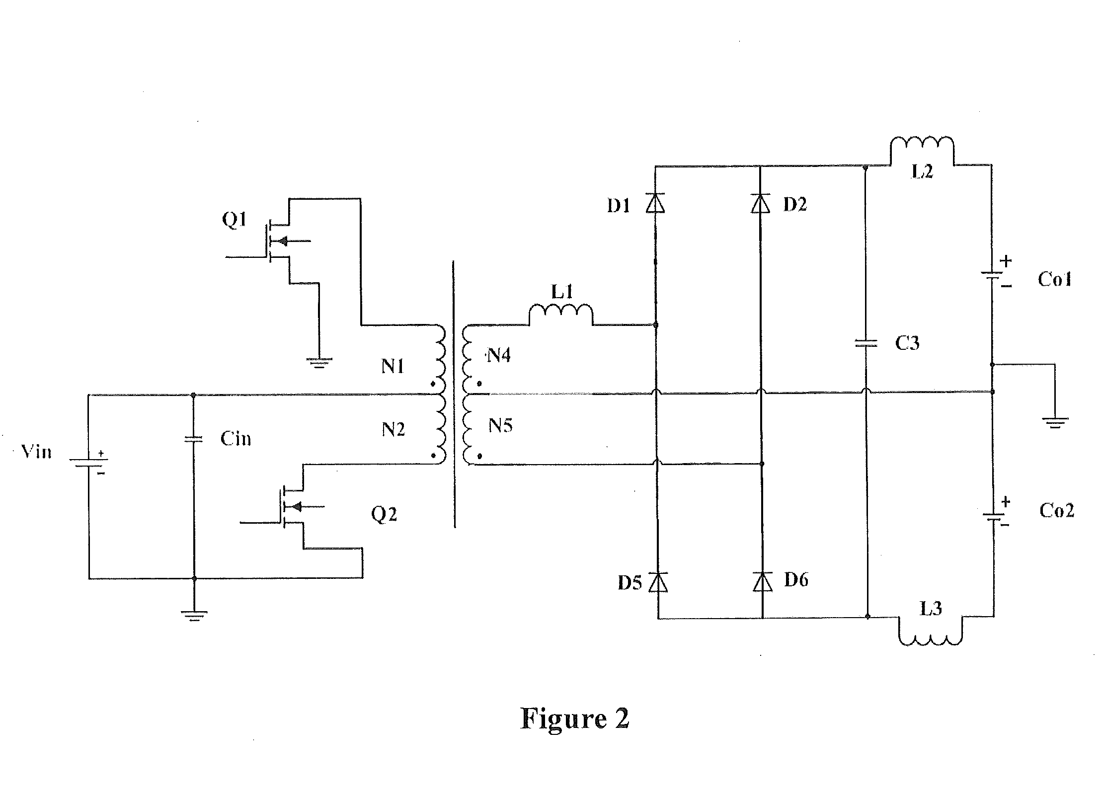 Quasi resonant push-pull converter and control method thereof