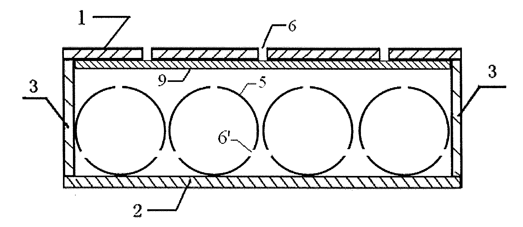 Composite sound-absorbing device with built in resonant cavity