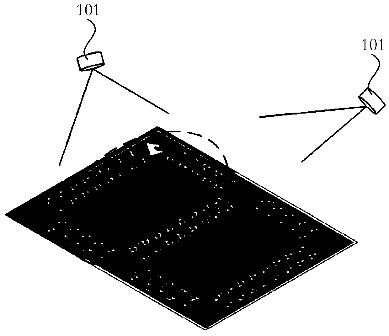 A foot shape scanning method and system