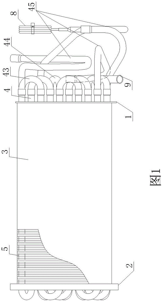 Radiator for dryer in washing machine