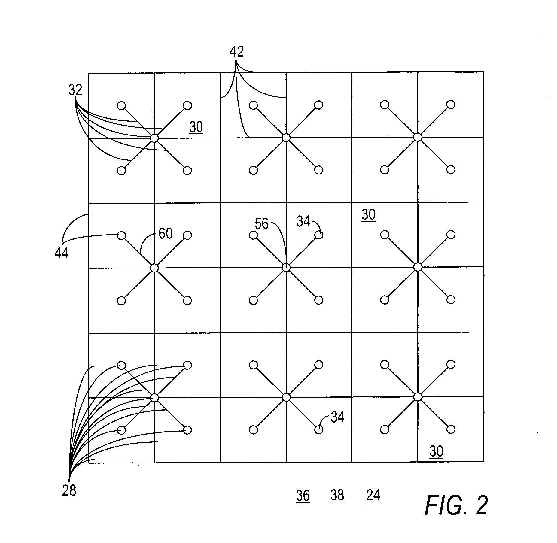 Clustered solar-energy conversion array and method therefor