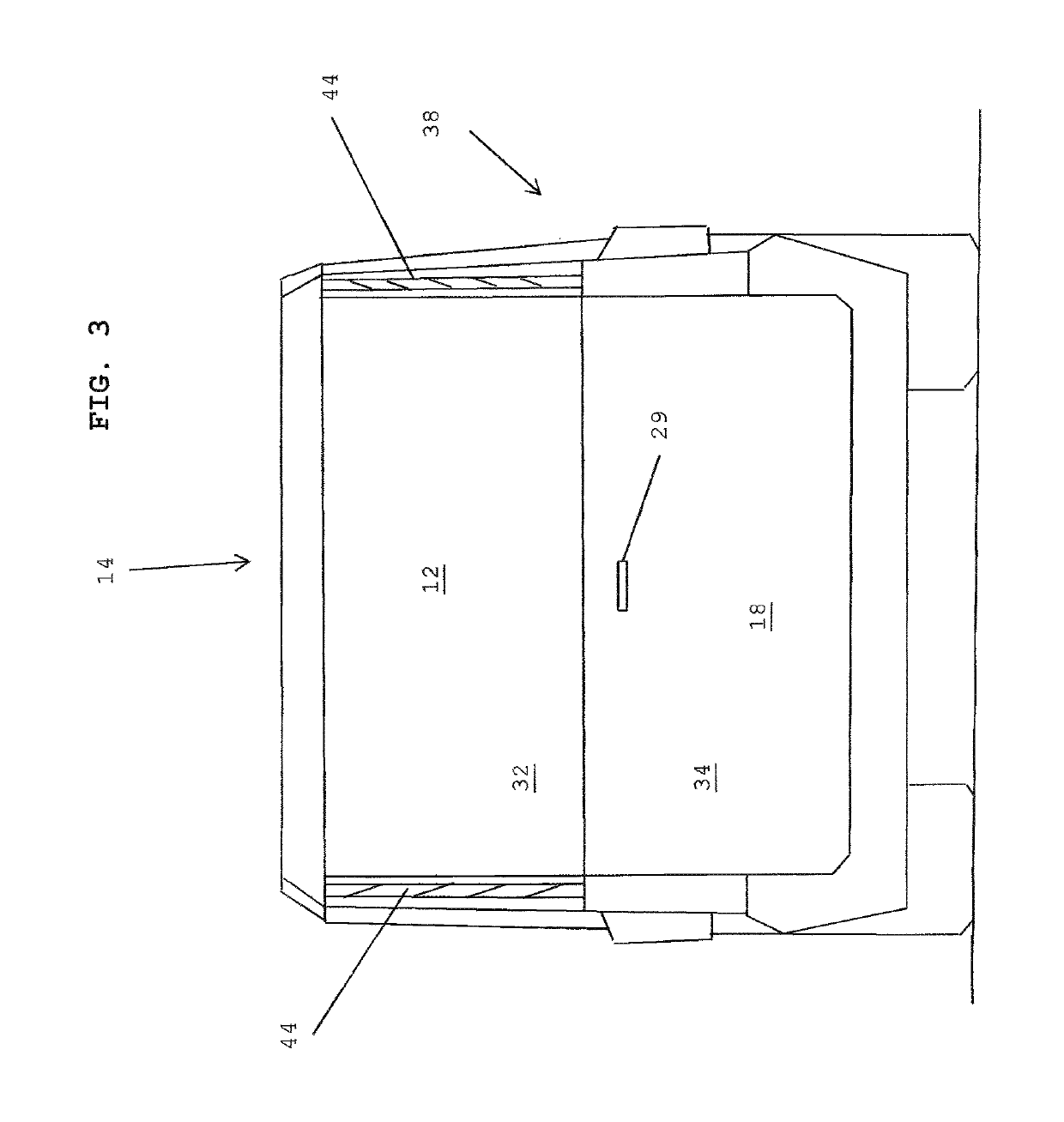 Tailgate system for a vehicle with astride opening features