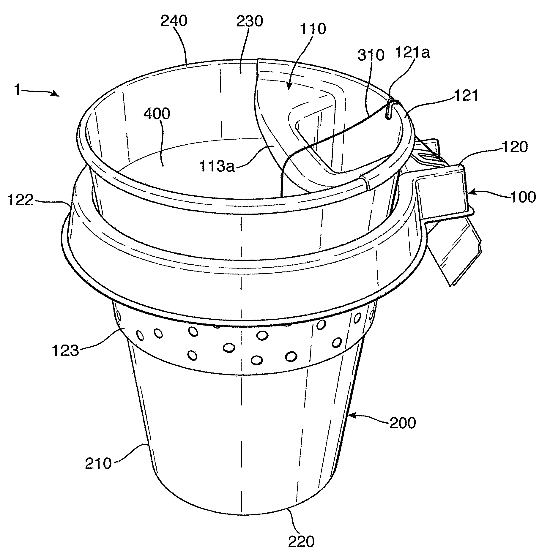 Attachment for a cup