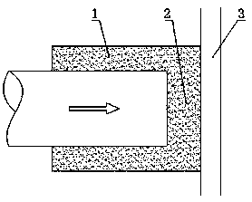 Shield horizontal freezing receiving construction method