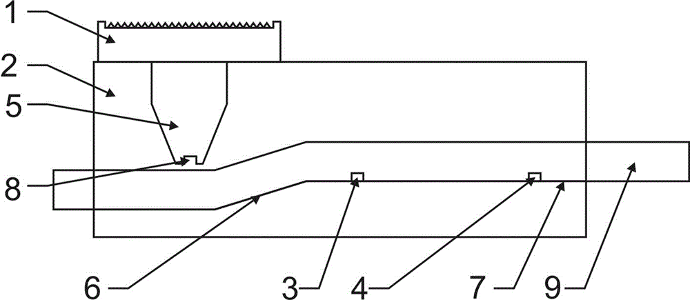 Positive-pressure liquid stopping clamp