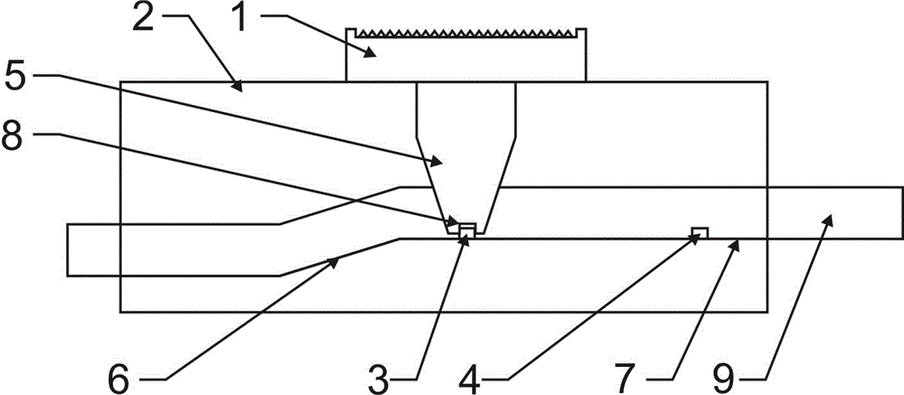 Positive-pressure liquid stopping clamp