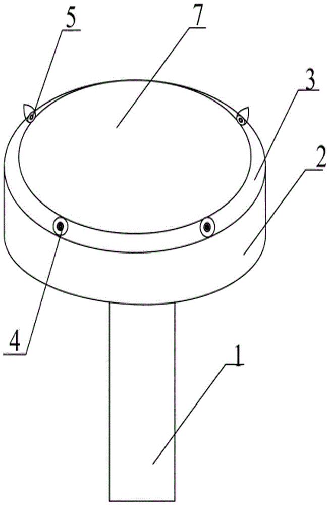 Separating preventing hard alloy maintenance tool