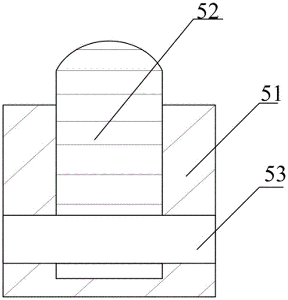 Separating preventing hard alloy maintenance tool