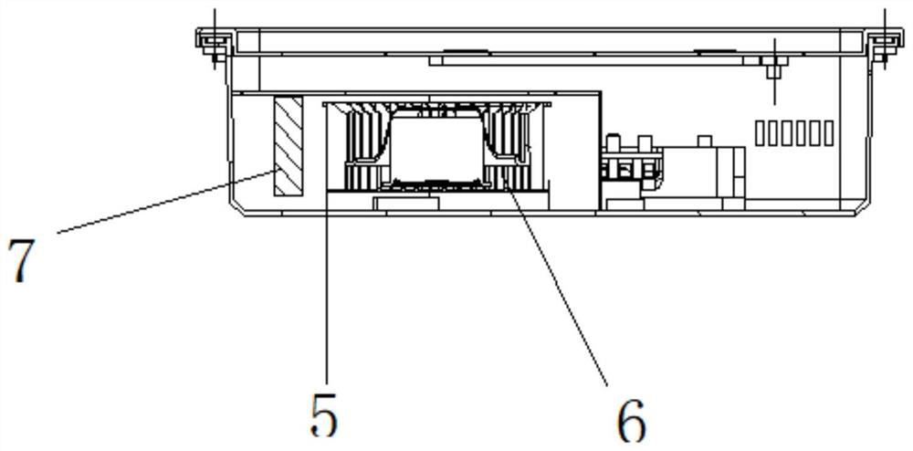 Bath heater structure