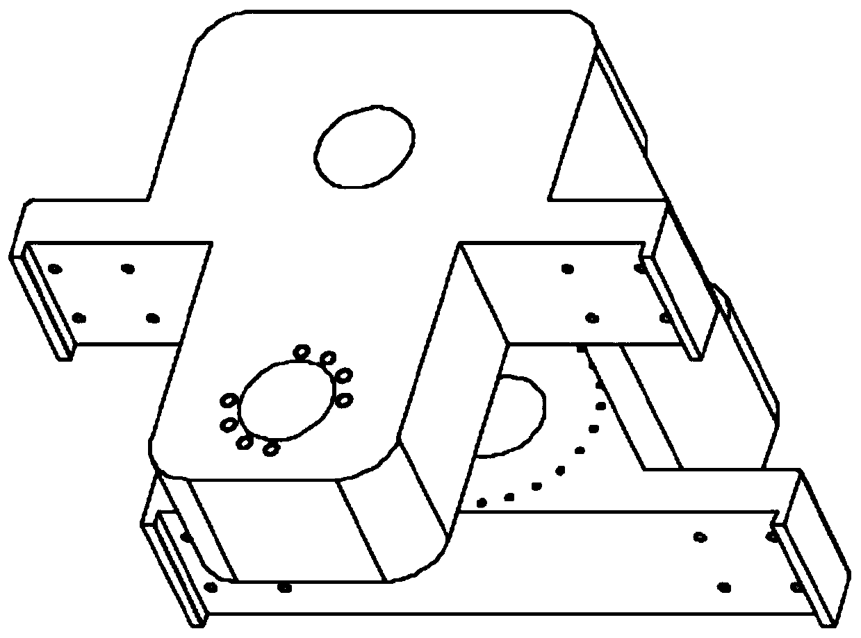 Limit load reliability test device for miniature ball screw pair