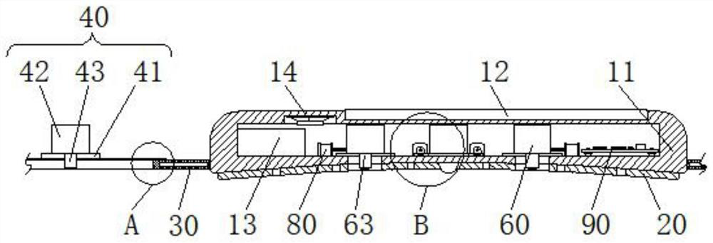 Abdominal acupoint massage waistband and use method thereof