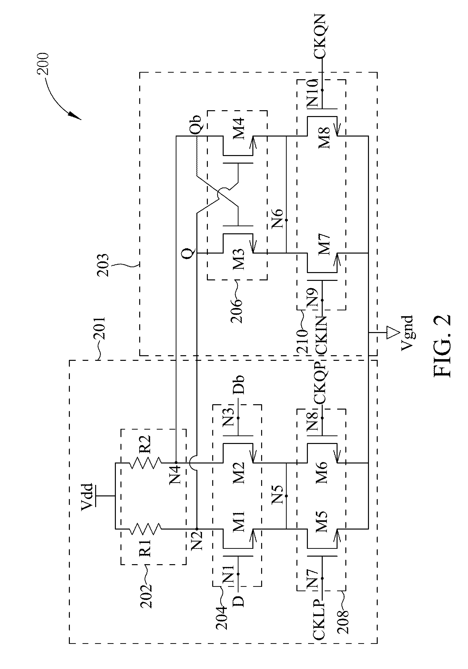 Flip-Flop and Frequency Dividing Circuit with Flip-Flop