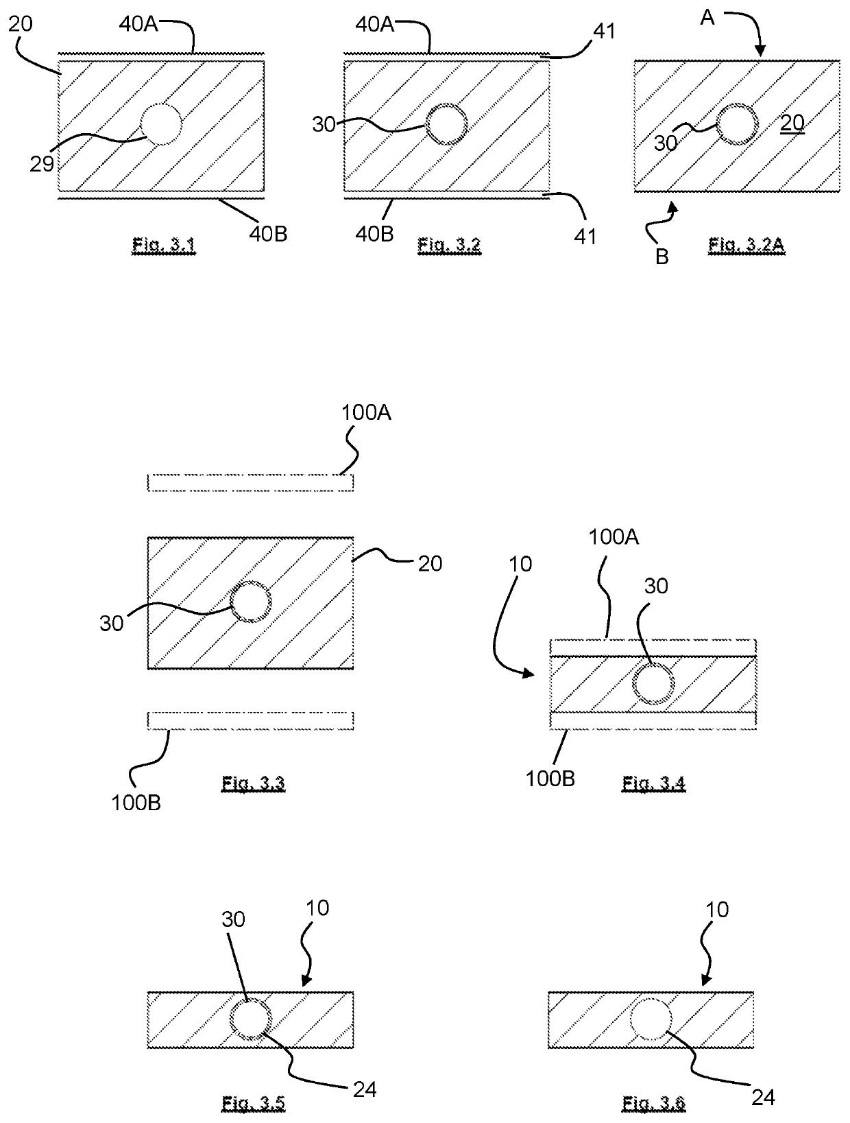 Reinforced sound-absorbing panel and method for the production thereof