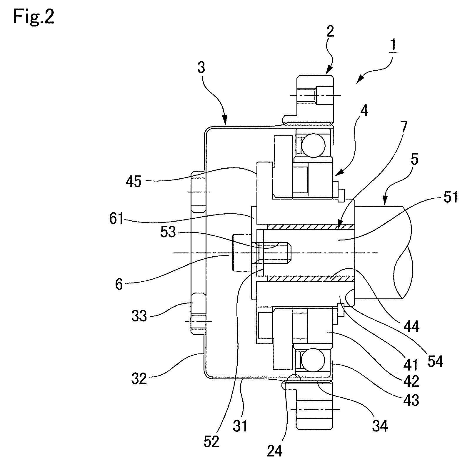 Wave gear device